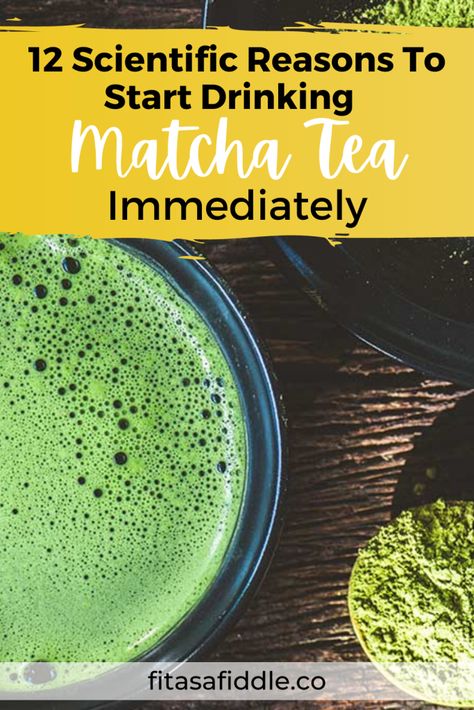 12 Scientific Reasons To Start Drinking Matcha Tea Immediately • Fit as a Fiddle Matcha Green Tea Benefits, Matcha Tea Benefits, Holistic Health Nutrition, Matcha Cookies, Matcha Benefits, Green Tea Benefits, Help Digestion, Holistic Nutrition, Matcha Green