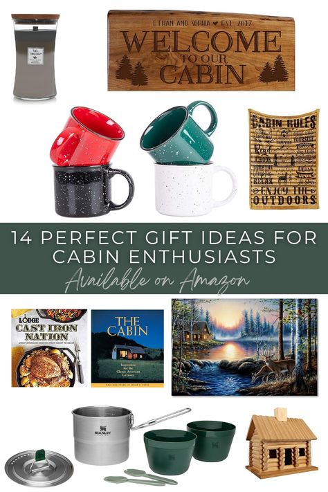 Do you have a cabin enthusiast in your life? Whether they’re drawn to the rustic charm of log cabins or enjoy the tranquility of cabin life, finding the ideal gift for them can be a rewarding experience. We’ve combed through Amazon to bring you the top 14 gifts that will delight any cabin lover. These items are perfect for birthdays, holidays, or just to show your appreciation for their love of all things cabin-related. Gifts For Cabin Owners, Cabin Gift Ideas, Cabin Must Haves, Cabin Signs Rustic, Cabin Decorations, Cabin Rules, Cabin Coffee, Camping Cooking Set, Cabin Decor Ideas