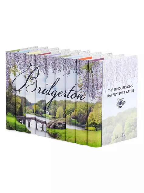 Shop Juniper Books Classic Bridgerton Book Set | Saks Fifth Avenue Bridgerton Set, Joan Didion Books, Book Rebinding, Bridgerton Series, Series On Netflix, Supernatural Books, Books Classic, Avon Books, Reading Essentials