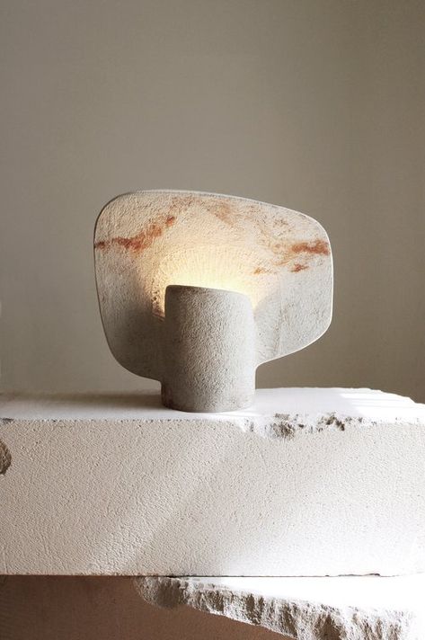 EVOLUTION LAMP — JAN VOGELPOEL CLAY SCULPTOR Ceramic Lights, Clay Lamp, Pottery Lighting, Ceramic Lamp Base, Pottery Form, Rustic Pottery, Unique Products Design, Terracotta Clay, Mornington Peninsula