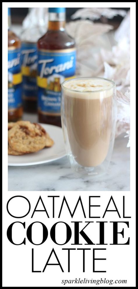 Torani Fall Drinks, Cheesecake Coffee Drink, Hot Fall Coffee Drinks, Oatmeal Cookie Latte, Oatmilk Latte Recipe, Spring Coffee Drinks, Espresso Drink Recipes, Fall Coffee Recipes, Bagel Sandwiches