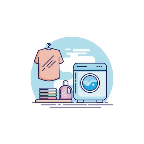 Vector Background Design, Laundry Logo, Login Page Design, Pet Shop Logo, Laundry Dry Cleaning, Rick And Morty Poster, Laundry Time, Wash And Fold, Pos System