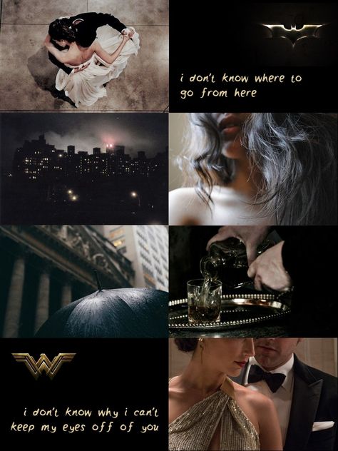 Aesthetic Dc Comics, Wonder Bat, Wonder Woman Aesthetic, Broadway Aesthetic, Diana Prince Wonder Woman, Alec Volturi, What Is My Aesthetic, Batman Aesthetic, Bruce Wayne Batman