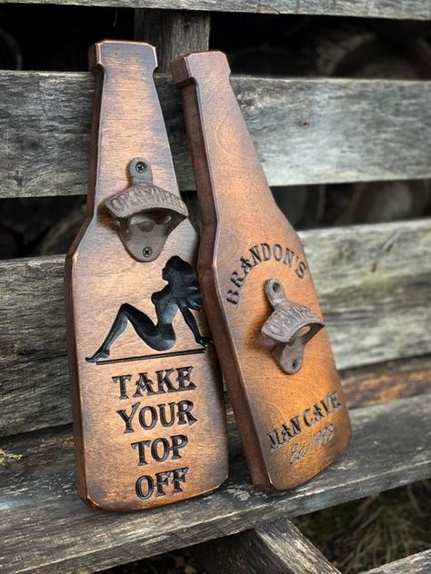 Groomsmen Gift, Beer gift, Bottle opener, Wall beer bottle opener, Gift for men, Bar sign, Man cave, valentine’s Day Bottle Opener Sign, Groomsmen Gift Set, Diy Gifts For Dad, Beer Gift, Laser Engraved Ideas, Diy Bird Feeder, Gifts For Beer Lovers, Sign Man, Beer Opener