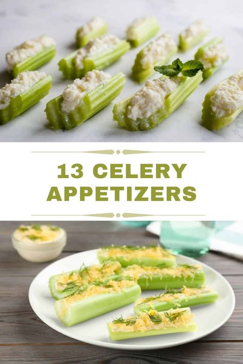 Celery Appetizers, Celery Snacks, Celery Recipes, Healthy Nutrition Plan, Appetizers Easy Finger Food, Quick Appetizers, Healthy Nutrition, Appetizers Easy, Nutrition Recipes