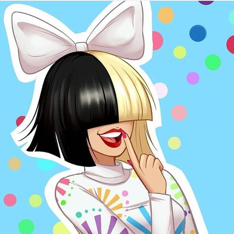 I don't know who did this but it's awesome❤ . . . . . .#sia #siafurler #siaart #drawing #art #siaart #teamsia #teamfurler #pride #lgbtq #siadrawing Art, Drawing Art