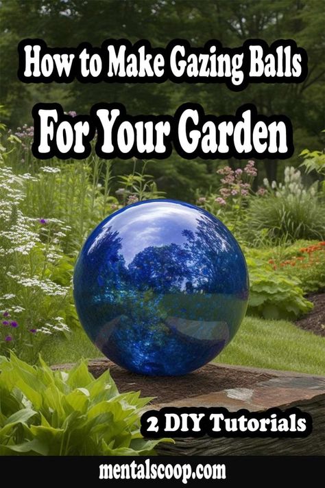 Outdoor Diy Crafts, Walking Garden, Bowling Ball Garden, Bowling Ball Yard Art, Farmhouse Garden Decor, Yard Art Crafts, Gazing Balls, Garden Spheres, Unique Garden Art