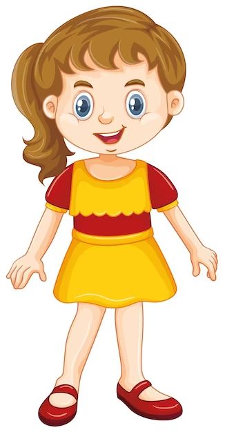 Brgfx | Freepik Classroom Pictures, صفحات التلوين, Kids Background, Flashcards For Kids, Girls Clips, Cartoon Girl Drawing, Girl Standing, Girl Clipart, Kids Clipart