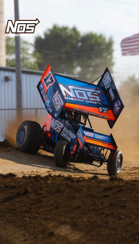 Sprint Cars Wallpaper, Sprint Cars Dirt Track, Dirt Racing Cars, Nascar Toys, Dirt Late Model Racing, Dirt Car Racing, Dirt Track Cars, Sprint Race, Speedway Racing