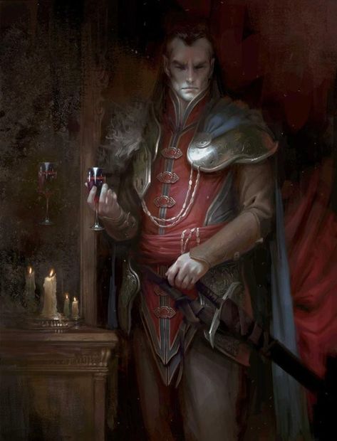 Strahd Von Zarovich. Curse Of Strahd, Heroic Fantasy, Vampire Art, World Of Darkness, Dark Elf, Arte Fantasy, Fantasy Rpg, Dark Ages, Fantasy Inspiration