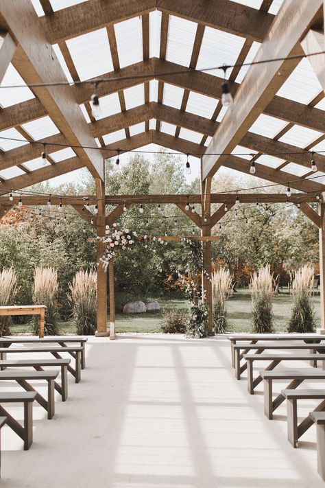 Elegant Rustic Wedding, Red Palette, Italian Ruscus, Winnipeg Wedding, Seeded Eucalyptus, Blush Bride, Fall Weddings, Pink Hydrangea, Ceremony Flowers