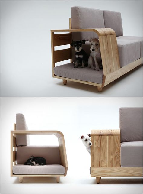 House Sofa, Gorgeous Bathroom, Dog Furniture, Dog Houses, Cat Furniture, Pet Furniture, Dog House, Cat House, Space Design