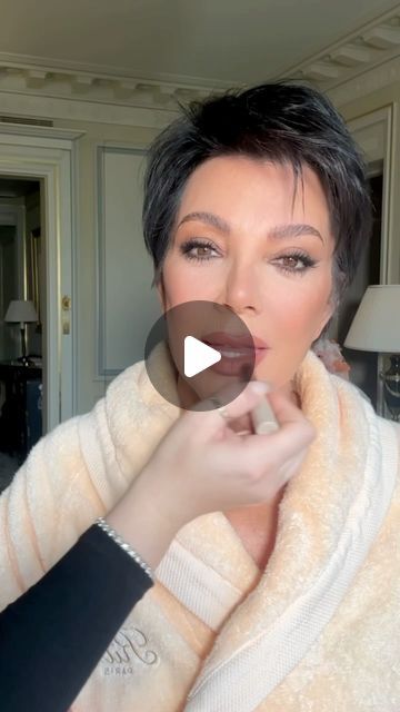 89K likes, 1,936 comments - krisjenner on January 26, 2024: "Good morning Paris!!! @nikki_makeup using the @skkn by @kimkardashian classic mattes palette, nude 10 lip pencil and nude 7 lipstick, available NOW!! ♥️🇫🇷 hair by @leajourno SKKN #SKKNbyKim #Paris". Kris Jenner Haircut Short Hair, Kris Jenner Makeup, Chris Jenner Haircut, Kris Jenner Haircut, Anne Hathaway Pixie, Kris Jenner Hair, Good Morning Paris, Kris Jenner Style, Nikki Makeup