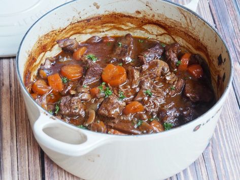 Beef and Ale Stew | The Annoyed Thyroid Beef And Ale Stew Slow Cooker, Beef And Ale Stew, Steak And Ale, Irish Stew, Cooking With Beer, Winter Comfort Food, Bastille Day, Mary Berry, Beef Casserole