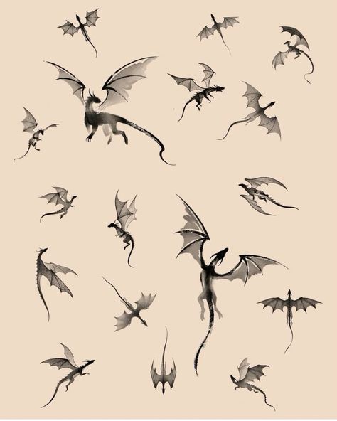 Flying Dragon Tattoo For Women, Basic Dragon Tattoo, Dragon Sillouttes Tattoo, Micro Dragon Tattoo, Small Dragon Tattoos For Men, Air Dragon Tattoo, Forth Wing Tattoos, Dragon Lower Back Tattoo, Fine Line Tattoo Dragon