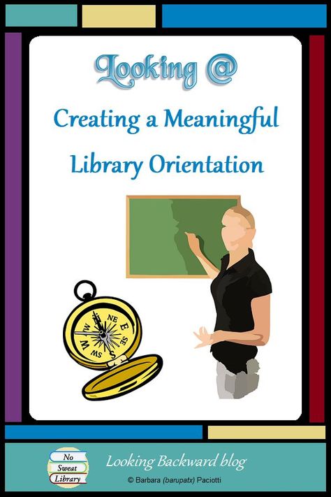 A library orientation lesson needs to support classroom learning and set the tone of library visits for the entire school year. Here's the rationale for what I do...and DON'T do...at my first visit with new-to-the-school students. #NoSweatLibrary #library orientation #ELA #reading fiction #middleschool #handsonlearning #readingpromotion Middle School Library, School Library Lessons, Library Orientation, Middle School Libraries, Library Research, Elementary School Library, High School Library, Library Skills, Elementary Library