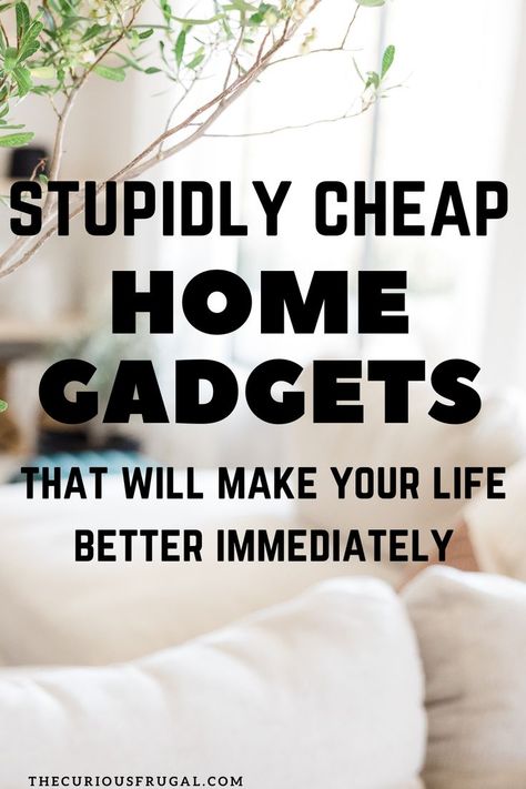 Best Cheap Home Gadgets To Make Your Life Easier. Sometimes it’s those silly little things that cost us almost nothing that end up being the most useful products for home. If you like to keep a frugal home, I’ll bet you have some useful inexpensive gadgets that you love. Since I attempt to keep a thrifty home, I’m always open to finding frugal gadgets that make our lives easier. These are my favorite cheap home gadgets I use all the time! Cheap Gadgets, Easy Gifts To Make, Saving Money Diy, Useful Products, Must Have Gadgets, Diy Cleaners, Cleaners Homemade, Frugal Living Tips, Purse Organization