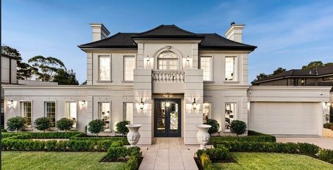 French Provincial Exterior, French House Design, French Provincial Interior Design, Modern Provincial, Modern French Provincial, French Provincial Decor, French Provincial Home, Dream House Aesthetic, Provincial Home