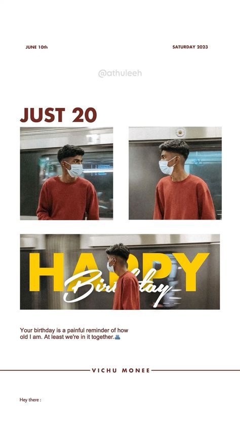 #logomarcas #logolovers #graphicdesignercommunity #logoflip Birthday Photo Editing Ideas, Happy Birthday Story, Happy Birthday Poster, New Pose, Birthday Typography, Instagram Graphic Design, Instagram Design Creative, Best Poses For Photography, Learn Photo Editing