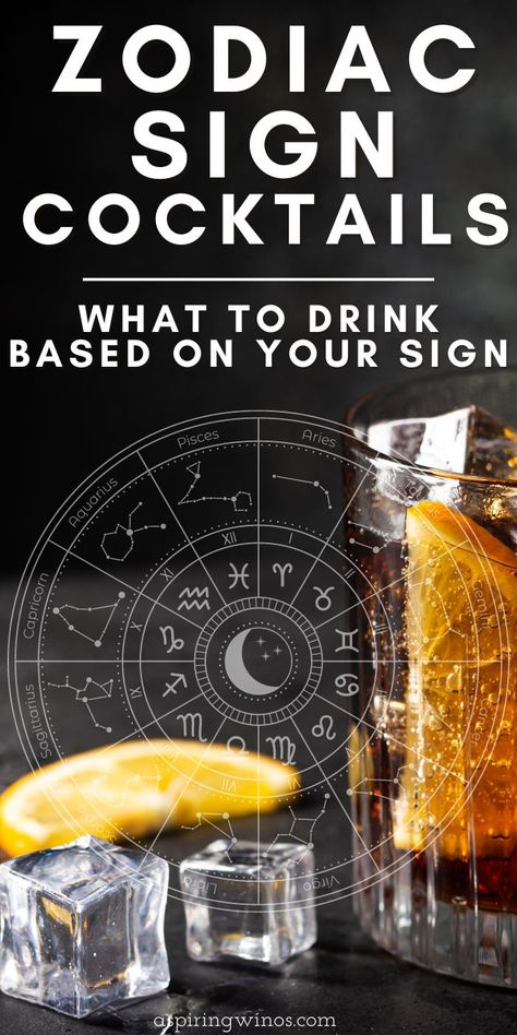 What is Your Zodiac Sign as a Cocktail | Cocktail Personality Test | Astrology | Signature Drink | Fun Astrology Cocktails | Zodiac Drinks #astrology #cocktails #zodiac Zodiac Sign Cocktails, Virgo Cocktail, Astrology Cocktails, Zodiac Drinks, Zodiac Cocktails, Zodiac Party, Blog Success, Aries And Pisces, Inspirational Blogs