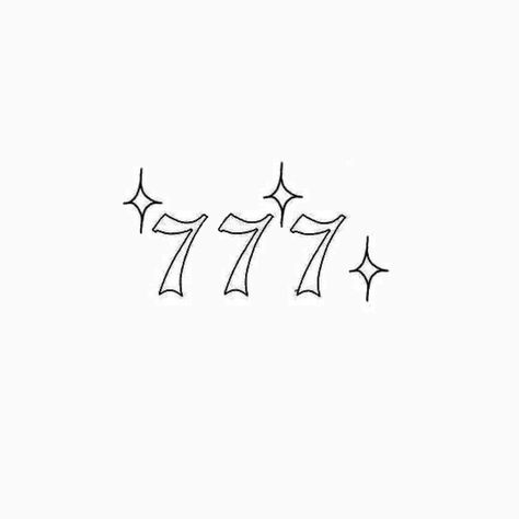 777 Drawing Tattoo, 777 Tattoo Stencil, 777 Drawing, Tattoo Profolio, 777 Tattoo Design, 777 Tattoo Ideas, 77 Tattoo, 777 Font, 27 Tattoo