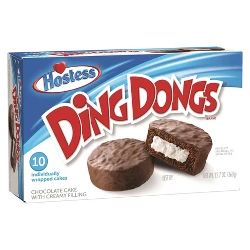 Ding Dong Cake, Ding Dongs, Chocolate Snack Cake, Hostess Snacks, American Snacks, Chocolate Snacks, Ding Dong, Cake Cover, Hot Fudge