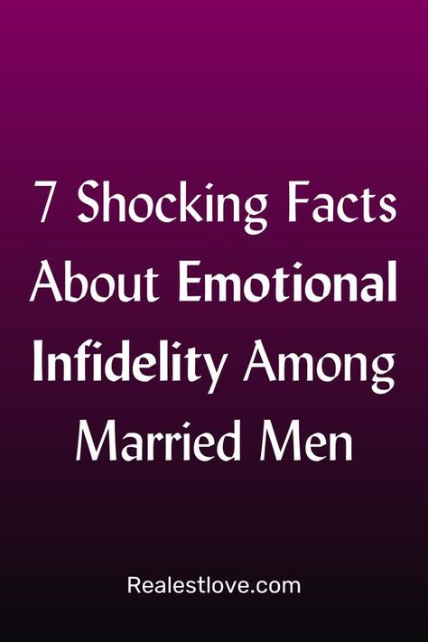 While physical infidelity is more commonly discussed, a topic that is often overlooked but can have a devastating impact on marriage – is emotional infidelity among married men. Emotional cheating has its own set of consequences and complexities in any marriage. In this article, I will reveal 7 shocking facts about emotional infidelity among married men, discuss whether a marriage can survive emotional infidelity. Working Through Infidelity, Emotional Infidelity Marriage, Emotional Affairs Marriage, Emotional Affair Facts, Infedility Quotes Relationships, Infidelity In Marriage Quotes, Surviving Infidelity Marriage, Cheating Men Quotes, Emotionally Cheating