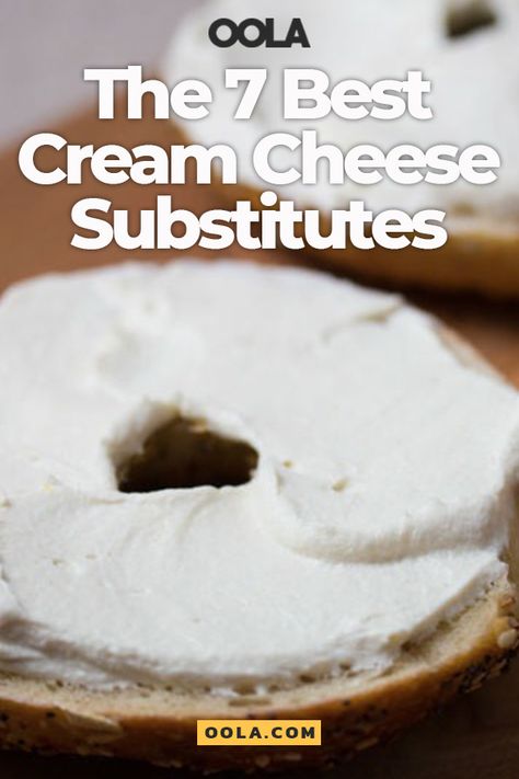 The 7 Best Cream Cheese Substitutes Non Dairy Cream Cheese, Lactose Free Cream Cheese, Cream Cheese Substitute, Healthy Cream Cheese, Cream Cheese Recipes Dip, Dairy Free Meals, Cheese Alternative, Dairy Free Cream Cheese, Cooking Substitutions