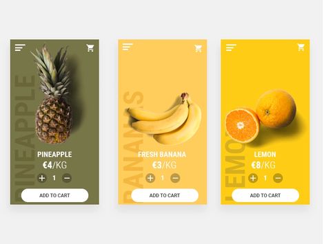 How To Order Design, Fruit Poster Design, Fruits Design, Food Web Design, Fruit Poster, Vegetable Design, Order Design, Food Graphic Design, Food Poster Design