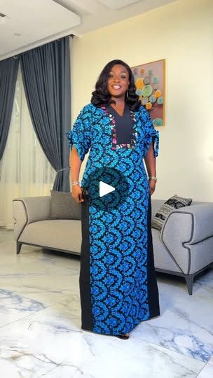 Fredacameo Stylehouse, Free Gown Ankara Styles, Ankara Free Gown, Ankara Kaftan Styles, Ankara Bubu Gown Styles, Ankara Kaftan, Kaftan Styles, Bubu Gown, Bubu Gown Styles