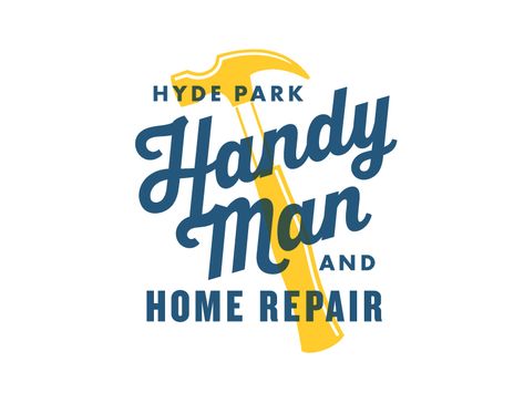 Handyman Business Ideas, Handyman Logo Design Ideas, Handyman Branding, Handy Man Logo, Handyman Logo Design, Home Repair Logo, Jean Inspiration, Plumbers Logo, Plumbing Logo Design