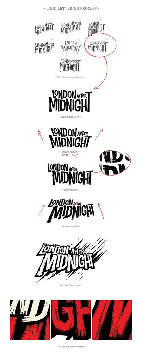 London After Midnight (CardGame) on Behance Letters As Characters, Horror Logo Design Ideas, London After Midnight Logo, Horror Logo Ideas, Horror Game Design, Horror Typography Graphic Design, Game Logo Design Ideas, Horror Logo Design, Gaming Typography