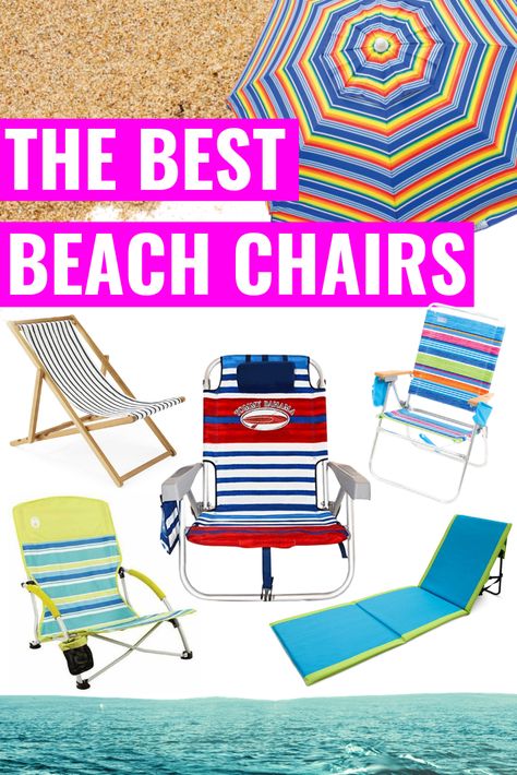 Best Beach Chairs - A full post dedicated to finding the best beach chair for summer, including features and where to buy them! Best Beach Chairs, Tortuga Music Festival, Best Beach Chair, Backpack Beach Chair, Backpacking Chair, Tommy Bahama Beach Chair, Beach Equipment, Beach Items, Gallery Wall Inspiration