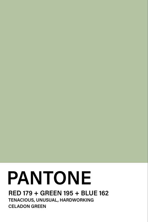 Pantone Sage Green, Pantone Green, Mini Apartments, Fav Color, Wedding Colour, Celadon Green, Green Spring, Pretty Colors, Green Tones