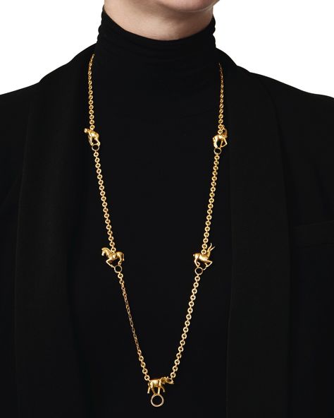 Cartier | Gold Necklace, France | Important Jewels | 2020 | Sotheby's Cartier Gold, Cartier, Gold Chain, Gold Chains, Gold Necklace, France, Chain, Gold