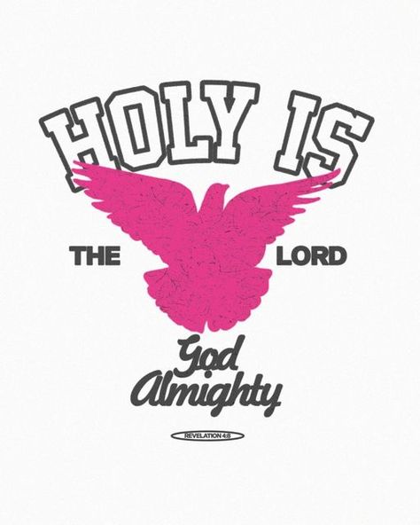 Purpose Design on Instagram: "Holy is the Lord God almighty. 🙏🙏🙌🙌🕊🕊 And each of the four living beings had six wings about him, and they were full of eyes within; and they rested not day and night, saying, “Holy, holy, holy, Lord God Almighty, who was, and is, and is to come!” REVELATION 4:8 #PROCHURCHMEDIA #CRTVCHURCH #ENCOURAGEMENT #VERSEOFTHEDAY" Lord God Almighty, Revelation 4, Holy Holy, Lord God, Seeking God, Jesus Pictures, God Almighty, Verse Of The Day, Faith Based