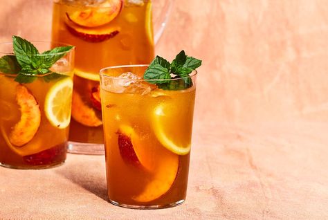 This peach iced tea is the one to beat all others—thanks to its real peach flavor, not the fake, bottled kind and sweetened naturally thanks to the peaches and honey. This recipe relies on dried peaches, which you’ll rehydrate in a warm honey-infused water along with classic English breakfast tea. It’s the taste of summer in the 90s, brought back to you with even more deliciousness, that's better-for-you than the sugar-packed iced teas commonly seen. Pro tip: chop the dried peaches before ... Peach Iced Tea Recipe, Classic English Breakfast, Roast Pork Chops, Peach Iced Tea, Iced Tea Recipe, Dried Peaches, Peach Ice Tea, Iced Tea Recipes, English Breakfast Tea