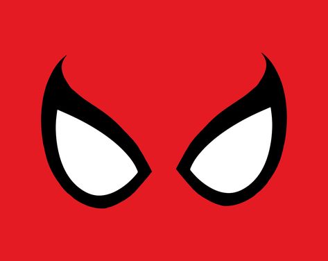 Cricut Spiderman, Spiderman Eyes, Spider Man Eyes, Spider Eyes, Spiderman Png, Eye Outline, Spiderman Cartoon, Andrew Garfield Spiderman, Garfield Spiderman