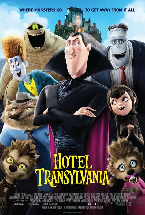 Hotel Transylvania Movie Poster, Hotel Transylvania Poster, Hotel Transylvania 2012, Hotel Transylvania 1, Transylvania Movie, Hotel Transylvania Movie, Kevin James, 2012 Movie, Film Anime