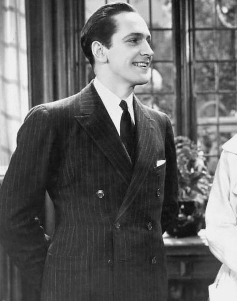 Hollywood Suits, Lawrence Olivier, Suit Inspiration, Fredric March, Human Oddities, An Old Soul, Model Sketch, Actors Male, Classic Menswear