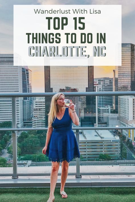 Top 20 Best Things To Do in Charlotte, NC - Written by a local! | Wanderlust With Lisa Charolette North Carolina, Downtown Charlotte Nc, Downtown Charlotte, Charlotte City, North Carolina Travel, Public Market, Jw Marriott, Queen City, Charlotte North Carolina