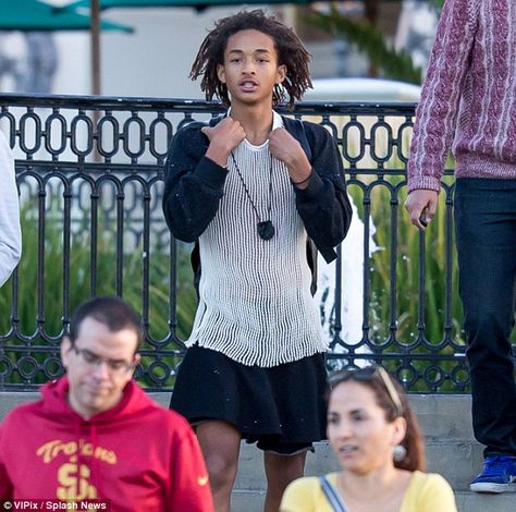 Men Wearing Dresses  http://www.stylerug.net/mens-corner/men-wearing-dresses/  #MenWearingDresses #MenInDresses #JadenSmith #Dress #MensFashion #CrossDressing #Androgyny #HotTrend Jaden Smith Dress, Louis Vuitton Womenswear, Androgynous People, Pure Aesthetic, Guys In Skirts, Men Wearing Skirts, Amandla Stenberg, High School Prom, Life Dreams