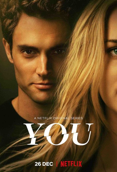 YOU - Netflix Series Poster Movies To Watch List, The Boondock Saints, Netflix Shows To Watch, Best Selling Novels, Netflix Codes, Tonight Alive, Penn Badgley, John Stamos, Tv Series To Watch