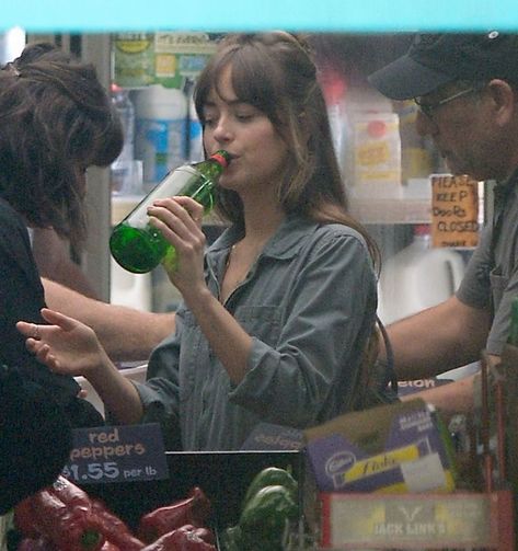 Paparazzi Photos, Dakota Johnson, We Heart It, Lost, Green