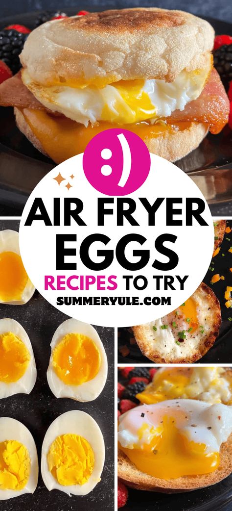 I Tried Dozen of Air Fryer Eggs. These are the Best of the Best How To Hard Boil Eggs In Air Fryer, Eggs In Muffin Tin Air Fryer, Eggs In Airfryer, Baked Eggs In Air Fryer, Egg In Avocado Air Fryer, Egg Recipes In Air Fryer, Air Fryer Egg Breakfast, Air Fryer Scrambled Eggs, Air Fry Eggs