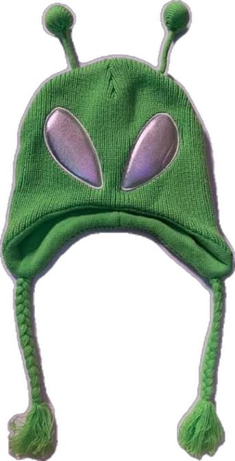 alien beanie Alien Core Outfits, Alien Beanie, Alien Mask, Alien Clothes, Alien Aesthetic, Dream Outfits, Pastel Goth, Aliens, Aesthetic Clothes