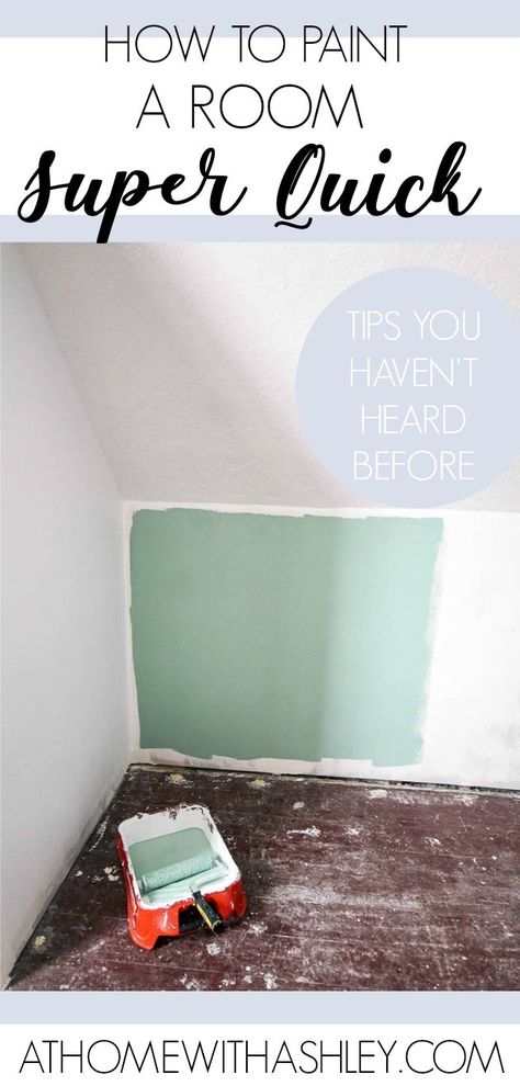 Painting Walls Tips, Paint A Wall, Quick Painting, Door Painting, Wall White, Painter Painting, Diy Videos Tutorials, Diy Money, Quick Diy