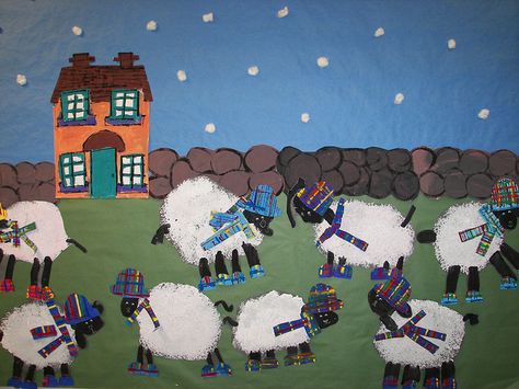 Scotland Sheep in Tartan by Paintbrush Rocket, via Flickr Burns Night Crafts, Katie Morag, Scotland Tartan, Art Ideas For Kids, Barn Wood Crafts, Sheep Art, Burns Night, Highland Games, Scottish Art