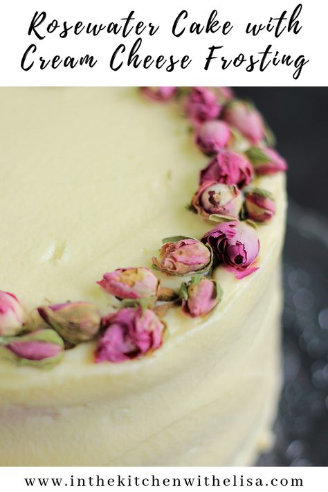 Pastel, Nude Cake Ideas, Elven Cottage, Rose Water Cake Recipe, Rosewater Cake, Rose Cake Recipe, Rose Petal Cake, Pink Rose Wedding Cake, Pistachio Rose