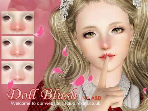 S-Club ts3-makeup-blushN1B Sims 3 Cc Makeup, Sims 3 Sims Download, Sims 3 Makeup, Sims 3 Cc Clothes, Sims 3 Cc, Sims 3 Cc Finds, Sims 3 Mods, Makeup Cc, Sims 4 Anime